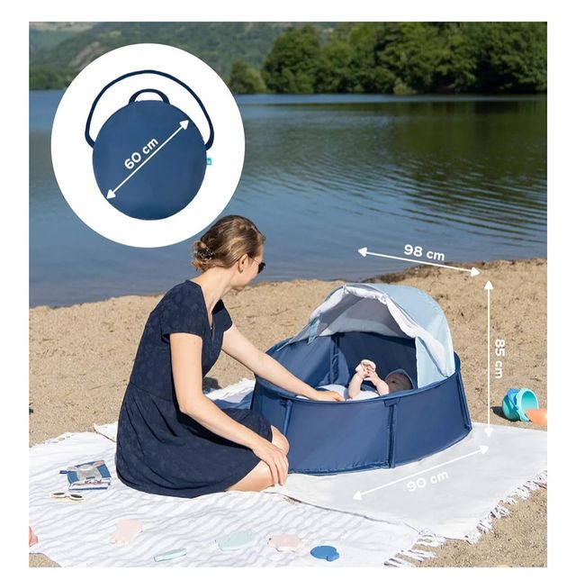 Zona de juego y cuna de viaje Babymoov anti-UV