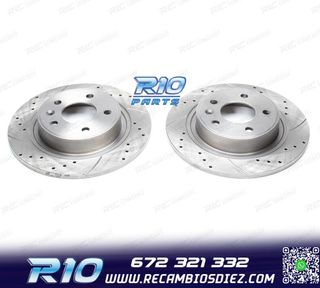 DISCOS DE FRENO PARA NISSAN PERFORADOS RANURADOS