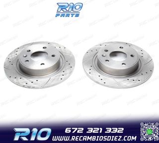DISCOS DE FRENO PARA OPEL PERFORADOS RANURADOS