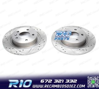 DISCOS DE FRENO PARA SEAT PERFORADOS RANURADOS