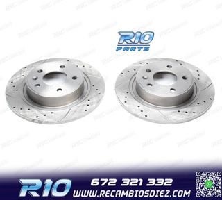 DISCOS DE FRENO PARA SKODA PERFORADOS RANURADOS