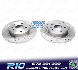 DISCOS DE FRENO PERFORADOS RANURADOS PARA TOYOTA