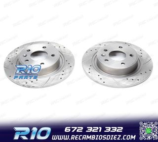 DISCOS DE FRENO PARA VOLKSWAGEN VW PERFORADOS RANURADOS