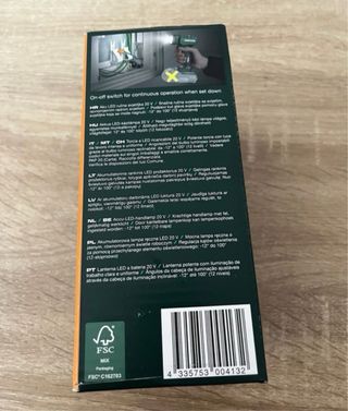 Foco LED Parkside 20V