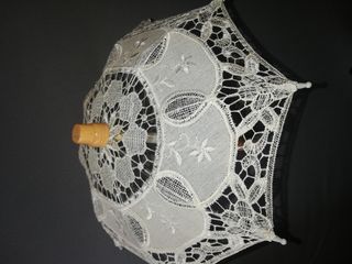 Paraguas de encaje para decoración 26cm