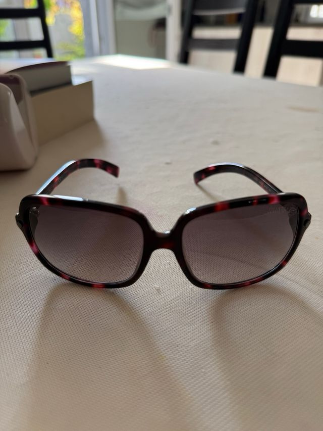 Occhiali da sole Jimmy Choo Rossi/Marrone