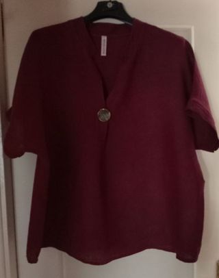Blusa de lino