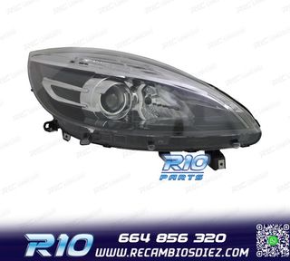 FARO DCH RENAULT SCENIC III 12-16 FONDO NEGRO