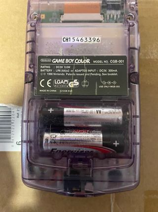 Nintendo Game Boy Color Morado + Cartucho 32 en 1