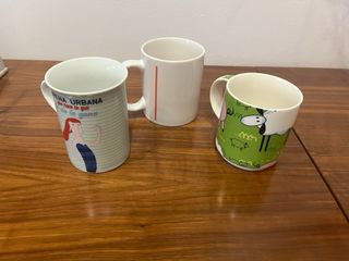 Tazas de desayuno de cerámica