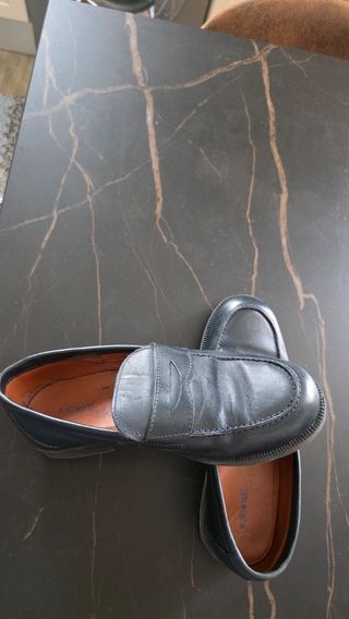 Zapatos escolares azul marino