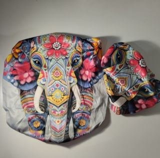 Funda para silla con estampado de elefante