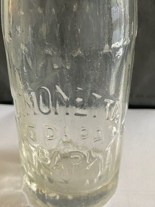 Bottiglia Gassosa Vintage
limonetta g papa bari