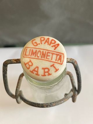 Bottiglia Gassosa Vintage
limonetta g papa bari