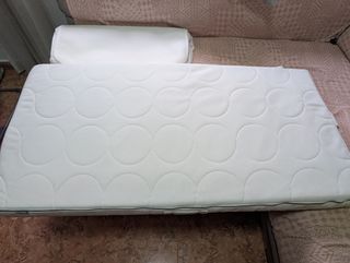 Colchón cuna + protector 118x60