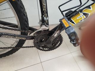 Bicicleta Montaña Ruedas 24 Amarilla. Urge vender