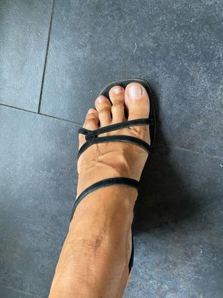 Sandalias Negras