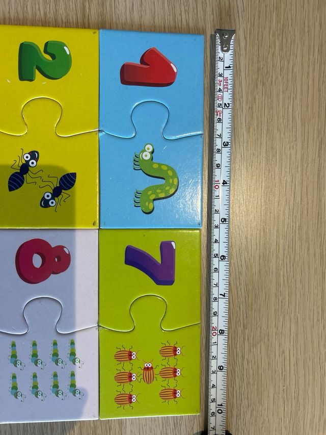 Puzzle Números y Animales Imaginarium