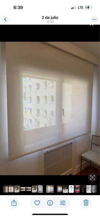 Estor enrollable beige