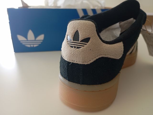 Adidas Campus Mujer Negro/Blanco