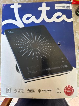 Cocina Inducción Jata 2100W 8 Programas