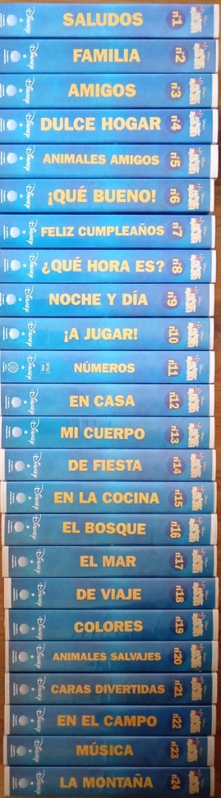 Colección Películas Disney VHS Infantil Español
