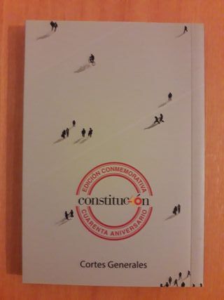 Constitución española. Edición conmemorativa 40 an