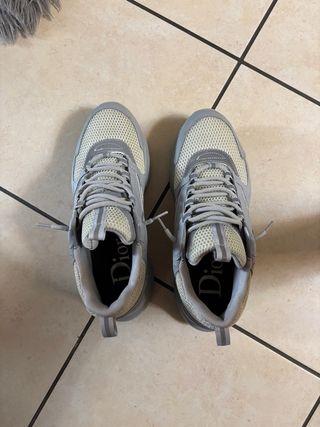 dior b22 grigie taglia 44