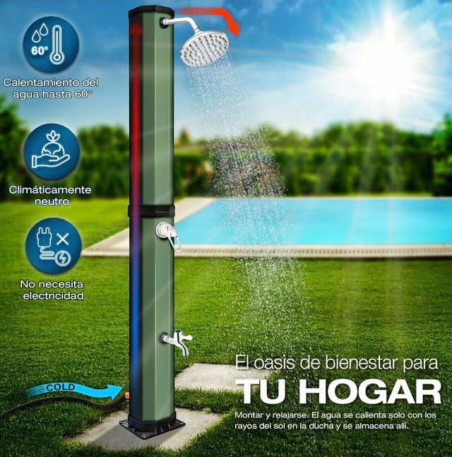 Doccia da giardino esterna