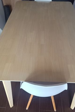 Mesa Comedor IKEA LISABO Madera Clara