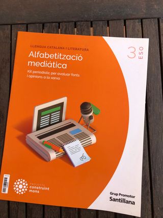 Llibre Llengua Catalana i Literatura Santillana