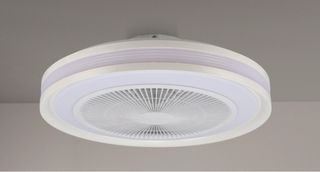 Cinco Lámparas Ventilador Techo, con mando