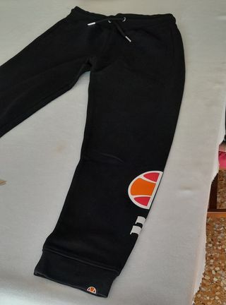 Pantaloni tuta neri garzati ragazzo/a 14 anni