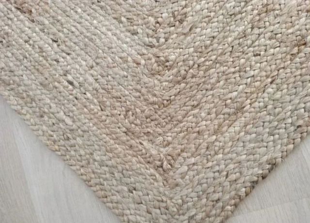 Tapete de Juta Natural Estilo Nórdico
