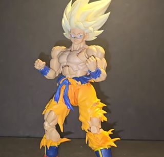 Cabezas custom para Goku SH Figuarts (Nuevas) 