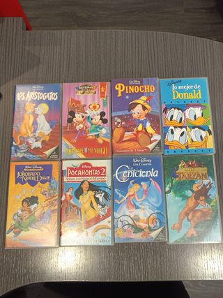 Películas Disney VHS Clásicos