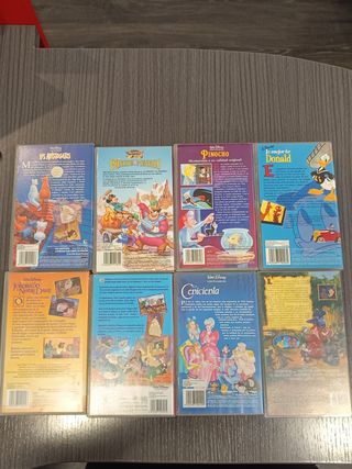 Películas Disney VHS Clásicos