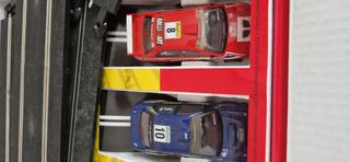 Conjunto Scalextric Rally Australia + Curva Chican