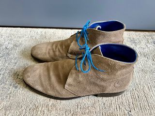 Botines El Ganso Ante Marrón Talla 45