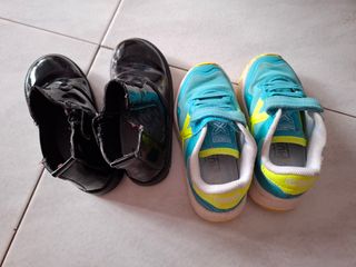 Lote de 2 pares de zapatos