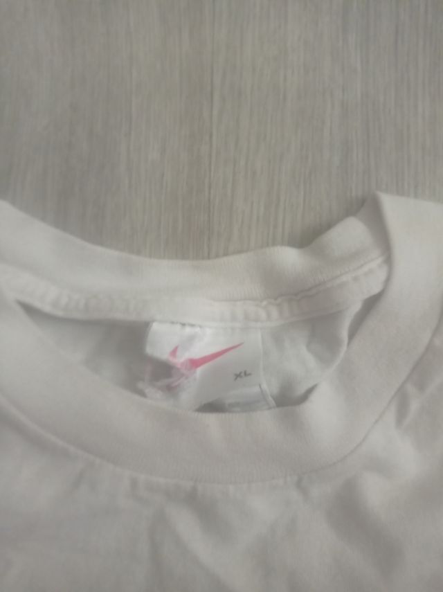 Camiseta Nike Blanca Manga Corta Talla XL