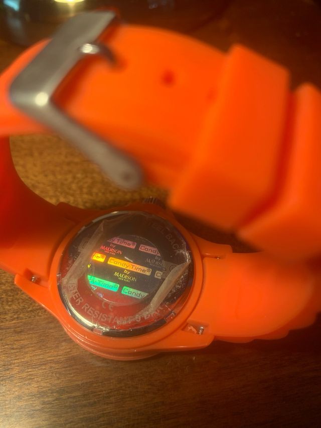 Orologio Madison Candy Time Arancione