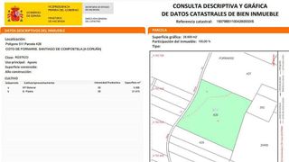 Terreno en venta en Parroquias de Santiago en Santiago de Compostela