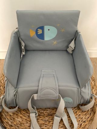 Bolso Trona Elevador Jané Avant Gris Peces