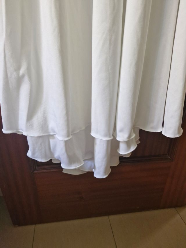 Vestido de Novia Blanco Manga Larga