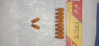 Bombillas T10 WY5W AMBAR (10 unidades)