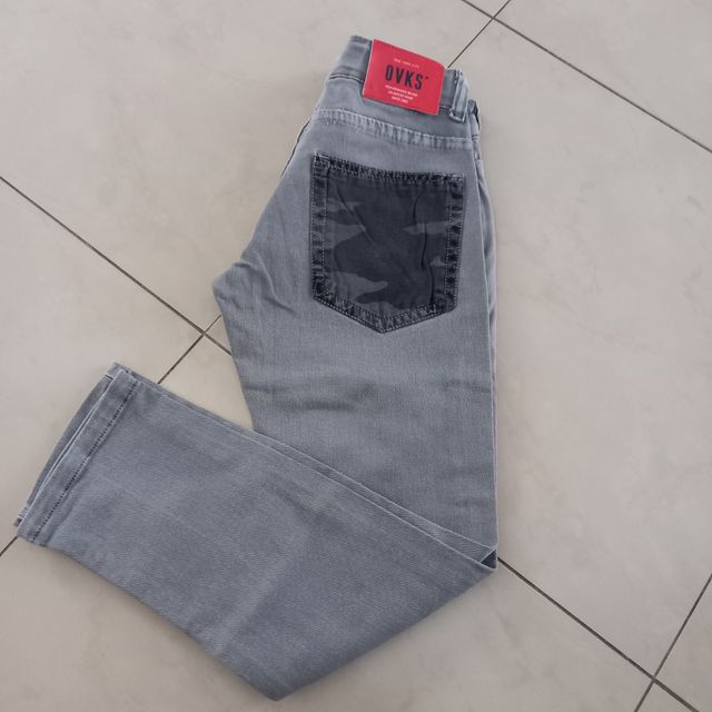 Jeans grigi bambino 7-8 anni