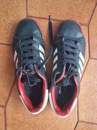 Scarpe Adidas donna nere rosse bianche