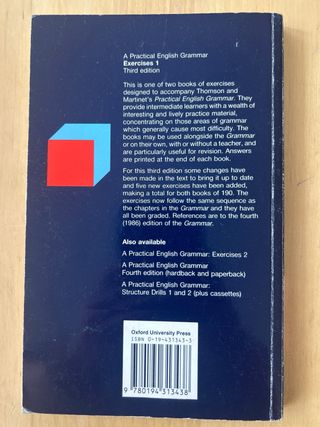 A Practical English Grammar: Exercises 1