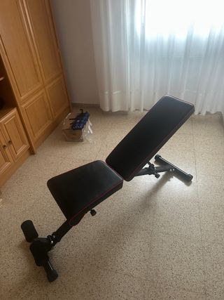 Banco de pesas ajustable